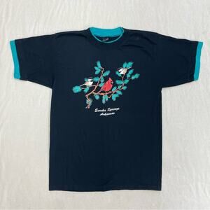 Vintage Double Layer Pre-Shrunk Eureka Springs Short Sleeve Tee Size L